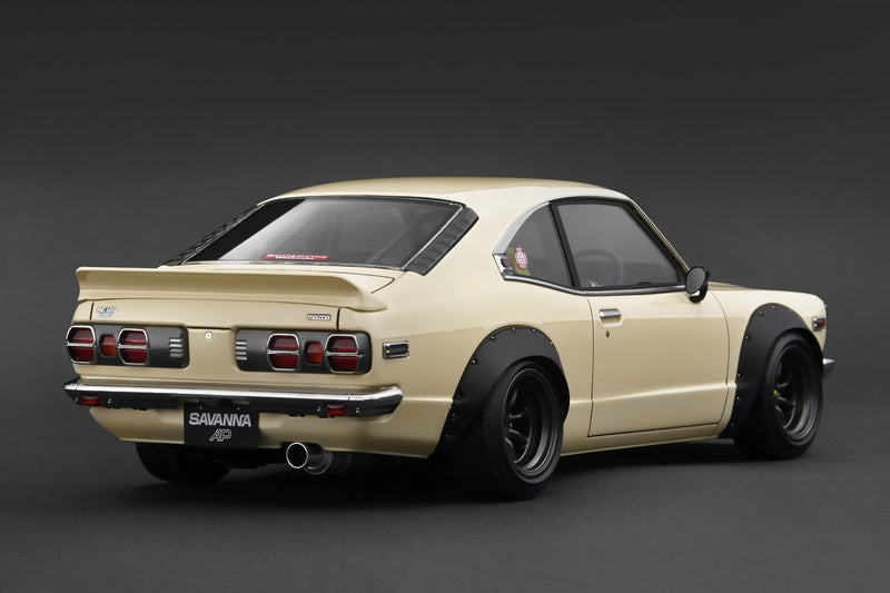 【SEAL限定商品】 Mazda 1:18 Model Ignition PREORDER* Savanna (S124A RX-3 hpi・racing