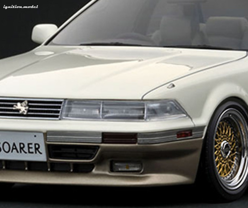 *PREORDER* Ignition Model 1:18 Toyota Soarer (Z20) 3.0GT Limited in White / Gold