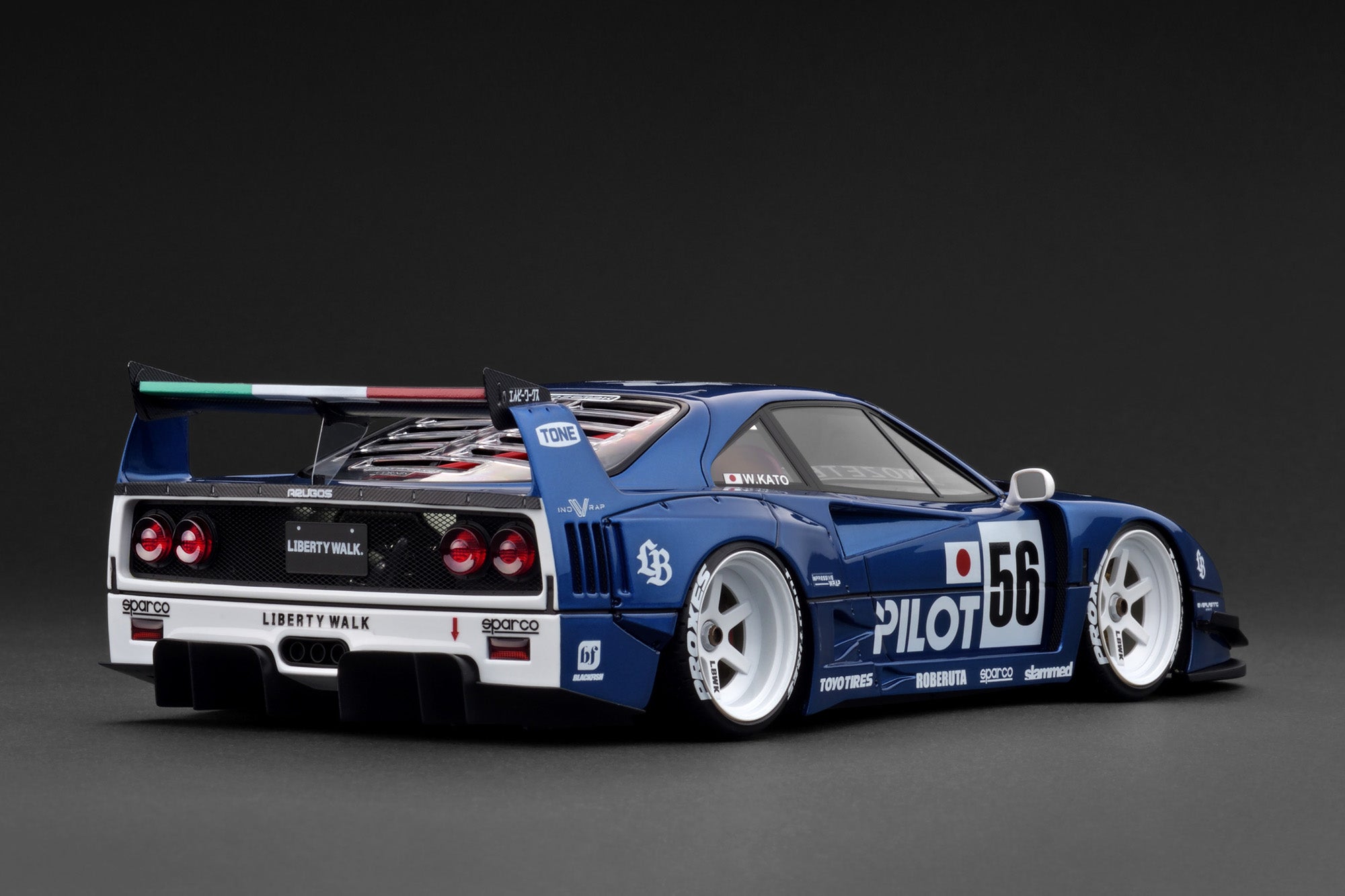 Ignition Model 1:18 LB-WORKS 40 Blue Metallic – Model Cars Houston