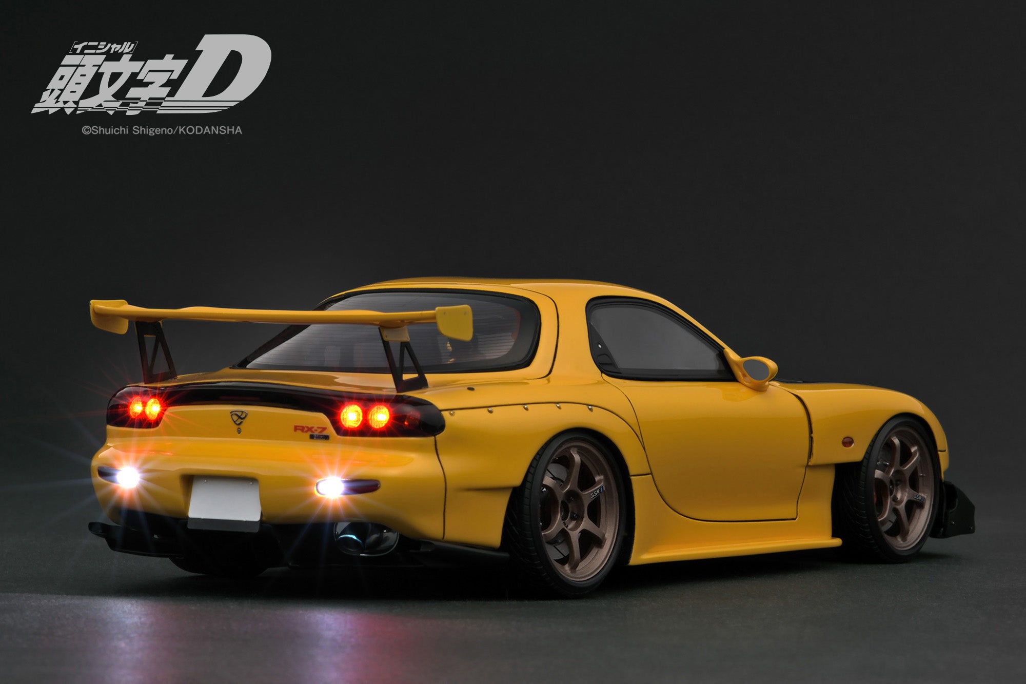 自動車 Mazda RX-7 Initial D AUTOart 1/18 1:18 RARE* Autoart 1/18 Keisuke Takahashi's Mazda Efini RX-7
