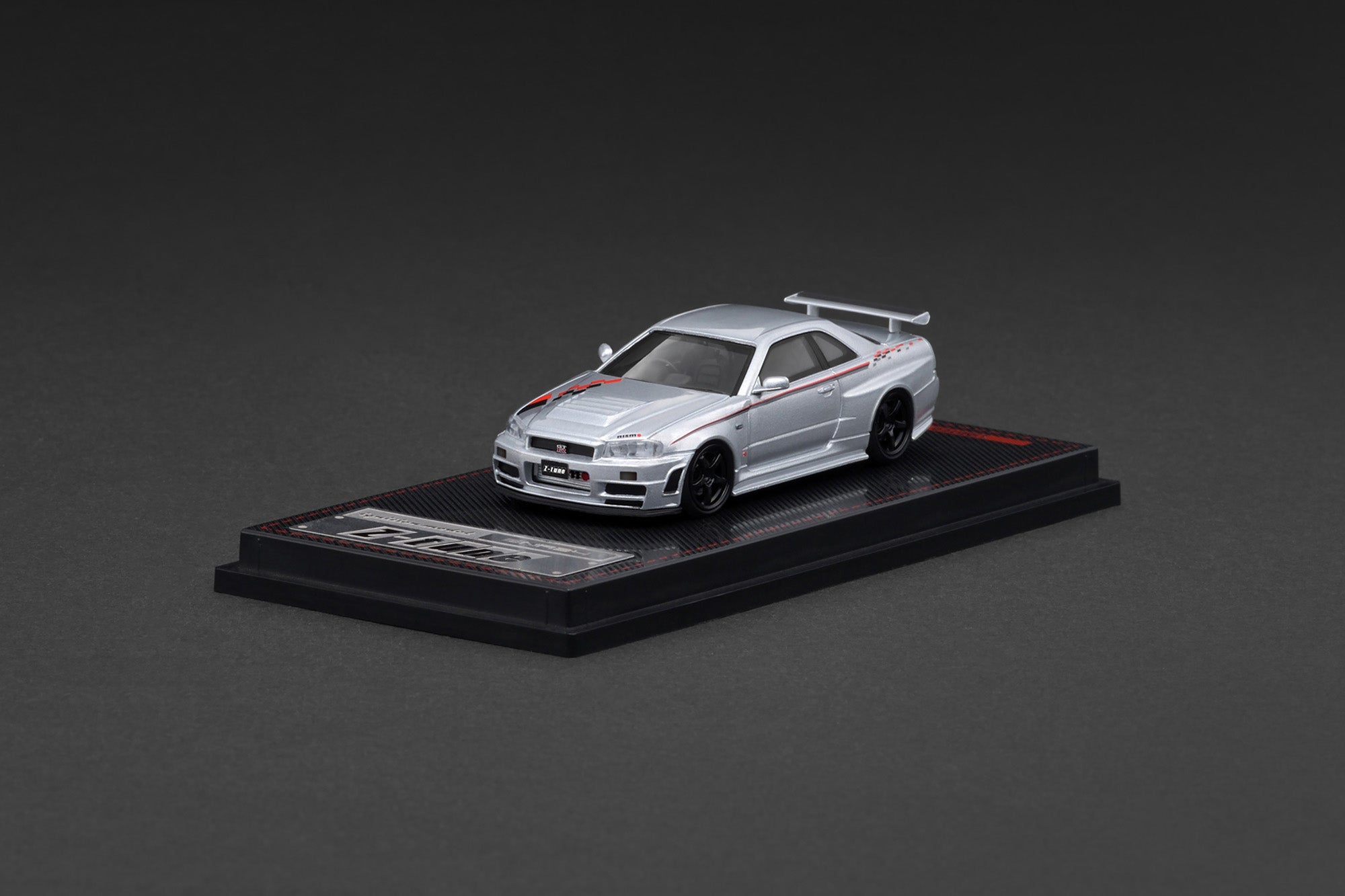 Nismo R34 GT-R Z-tune 1:64 シルバー PREORDER* Ignition Model 1:64 Nissan Skyline (R34) GT-R Z
