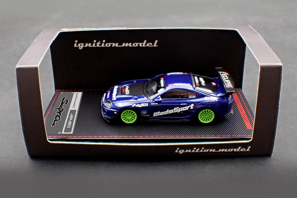 *PREORDER* Ignition Model 1:64 Toyota Supra (JZA80) RZ Max Orido Edition in Blue Metallic