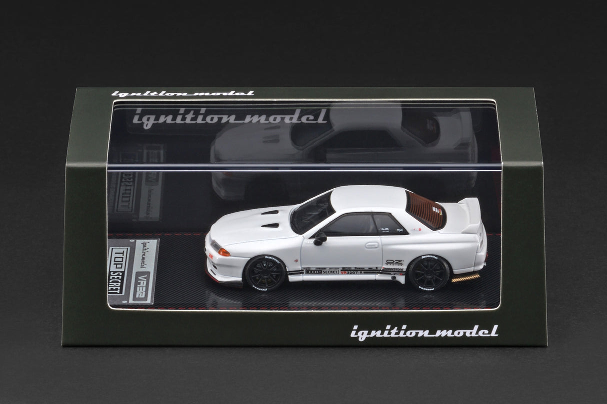 *PREORDER* Ignition Model 1:64 Nissan Skyline (BNR32) TOP SECRET GT-R (VR32) White