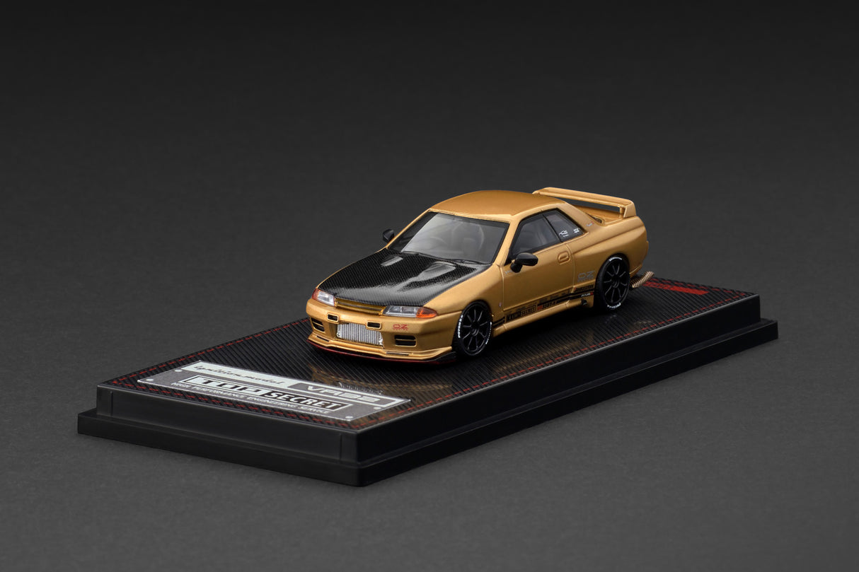 *PREORDER* Ignition Model 1:64 Nissan Skyline (BNR32) TOP SECRET GT-R (VR32) Gold