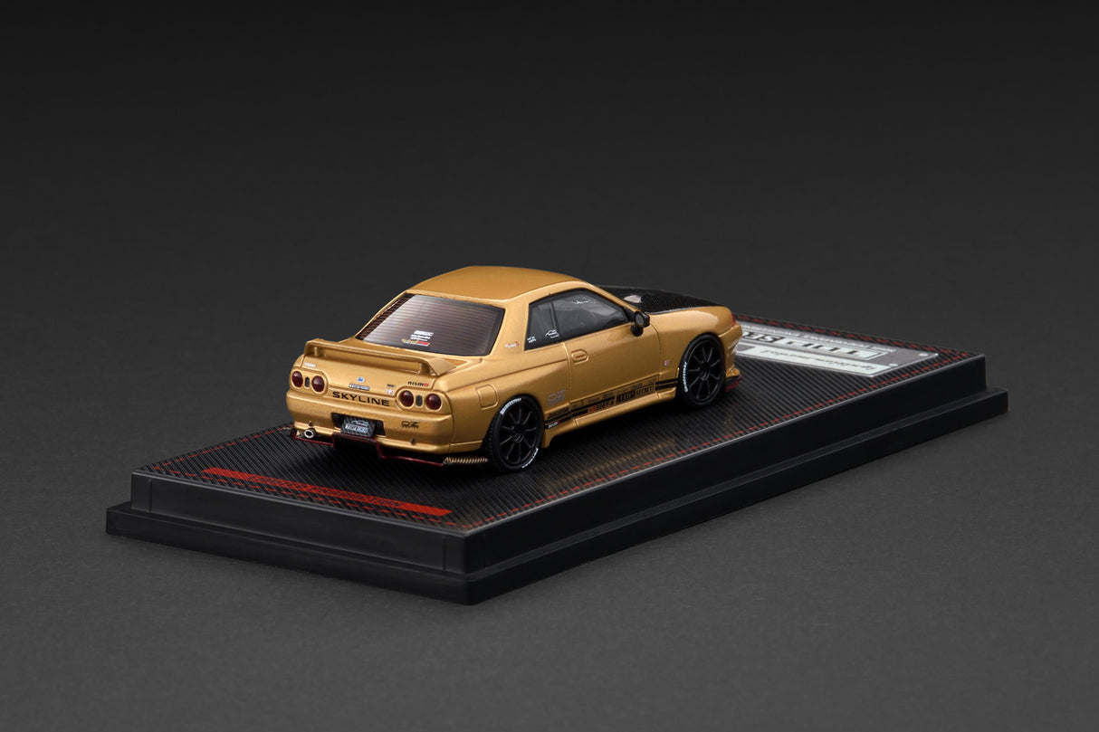 *PREORDER* Ignition Model 1:64 Nissan Skyline (BNR32) TOP SECRET GT-R (VR32) Gold