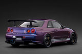 *PREORDER* Ignition Model 1:18 Nissan TOP SECRET 34GT-R (BNR34) Purple Metallic