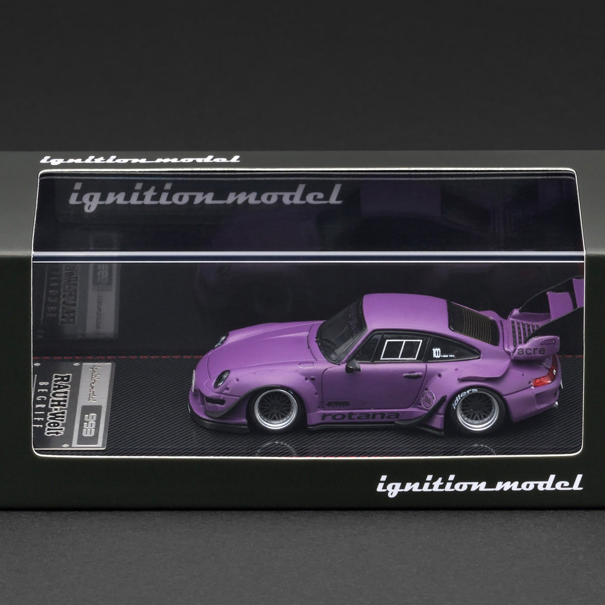 *PREORDER* Ignition Model 1:64 RWB 993 in Matte Purple – Model Cars Houston