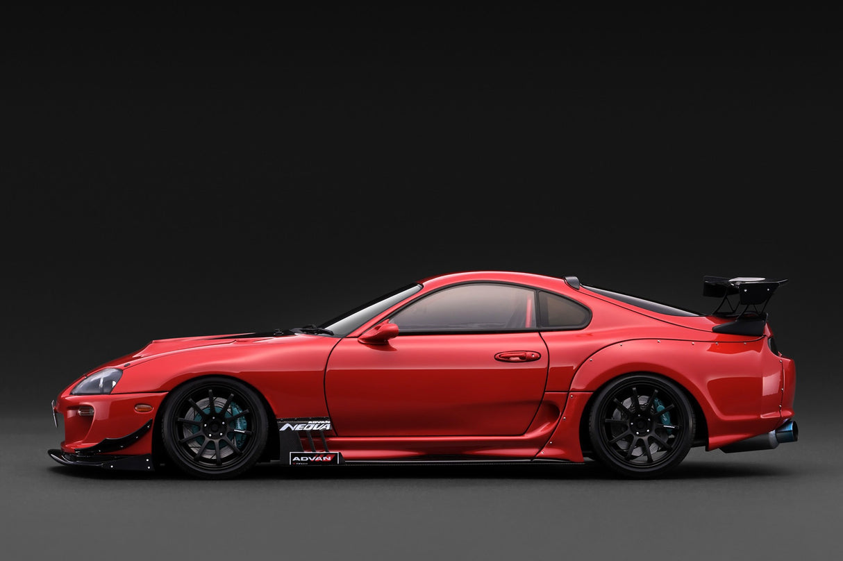 *PREORDER* Ignition Model 1:18 Toyota Supra RZ (JZA80) Max Orido Street Version in Red