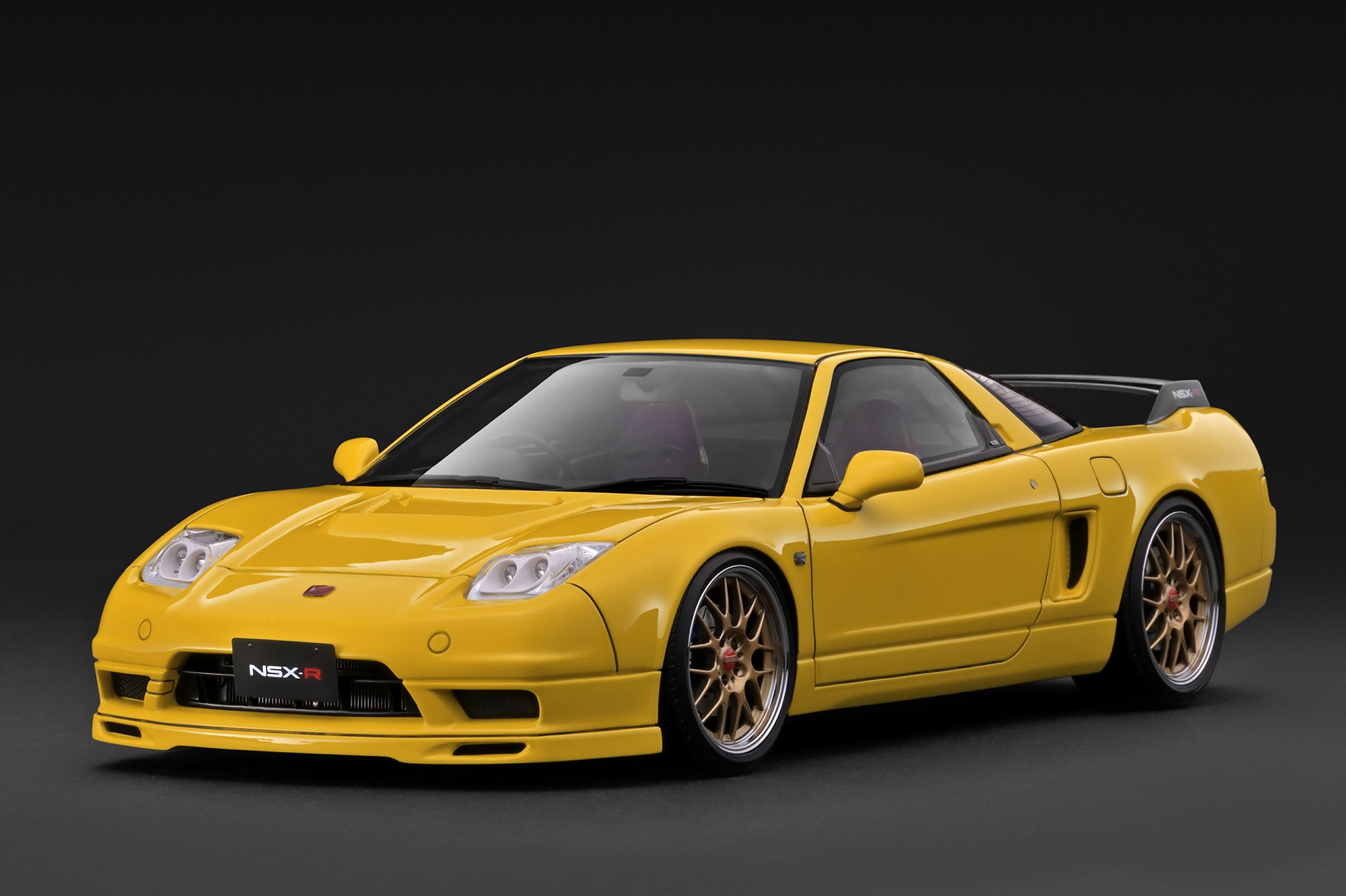 1:18 Pre-Order) yellow backdate 1:18 model ignition ミニカー RWB I Model Ignition -- Blue / Yellow #80 -- Backdate ミニカー