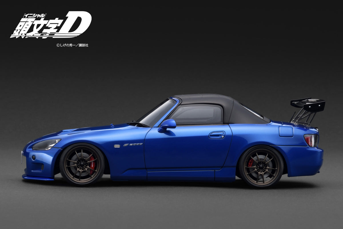Ignition Model 1 18 Initial D Honda S2000 AP1 In Blue Metallic ignition-model-1-18-initial-d-honda-s2000-ap1-in-blue-metallic