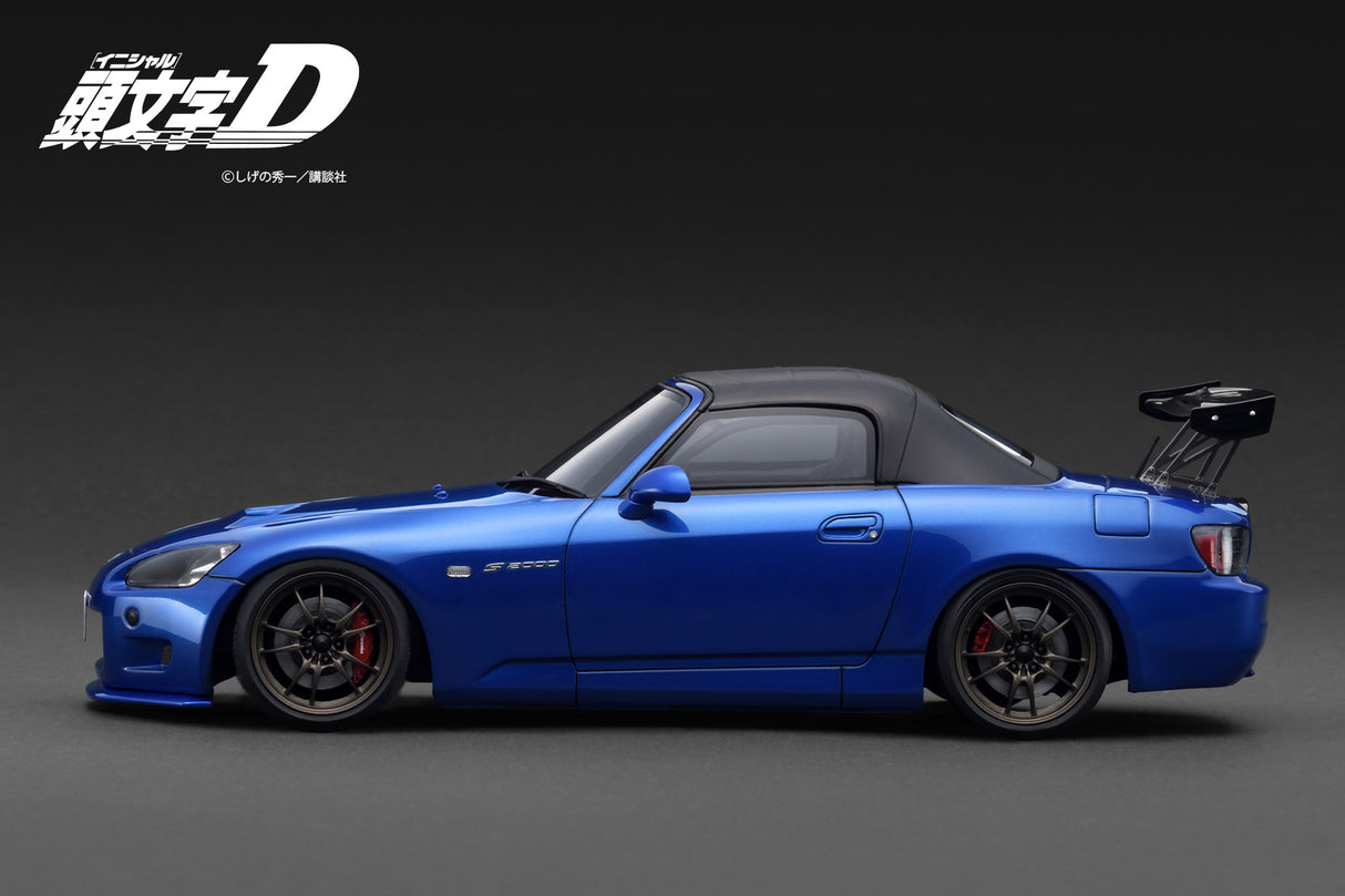 *PREORDER* Ignition Model 1:18 Initial D Honda S2000 (AP1) in Blue Metallic