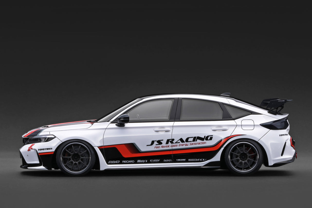 *PREORDER* Ignition Model 1:18 Honda Civic Type-R J'S Racing (FL5) in White