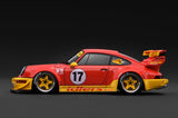 *PREORDER* Ignition Model 1:18 Porsche RWB 964 in Red & Yellow