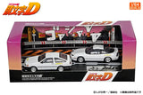 Initial D Set 1:64 Vol. 21 Takeuchi Itsuki Levin (AE85) & Kenji 180SX