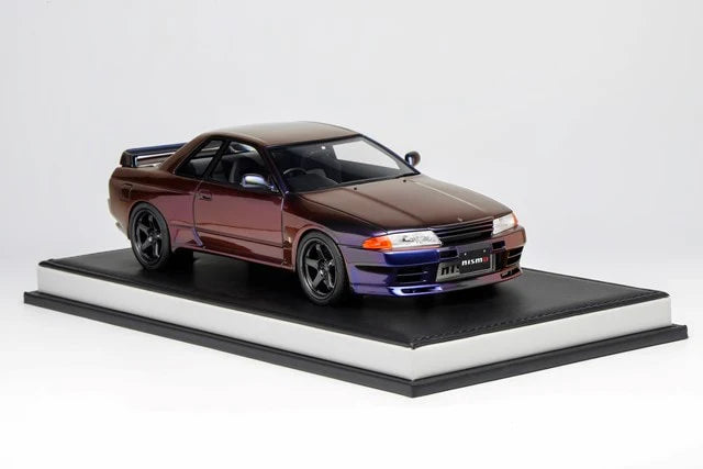 MotorHelix 1:18 Nissan Skyline GT-R (R32) Customized Version in Purple