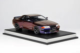 MotorHelix 1:18 Nissan Skyline GT-R (R32) Customized Version in Purple