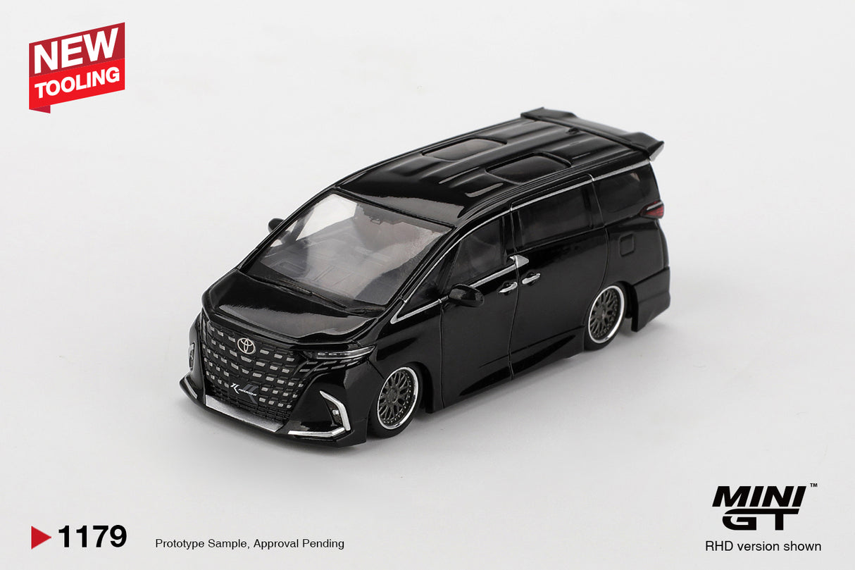 *PREORDER* MINIGT 1:64 Toyota Alphard 40 KUHL in Black