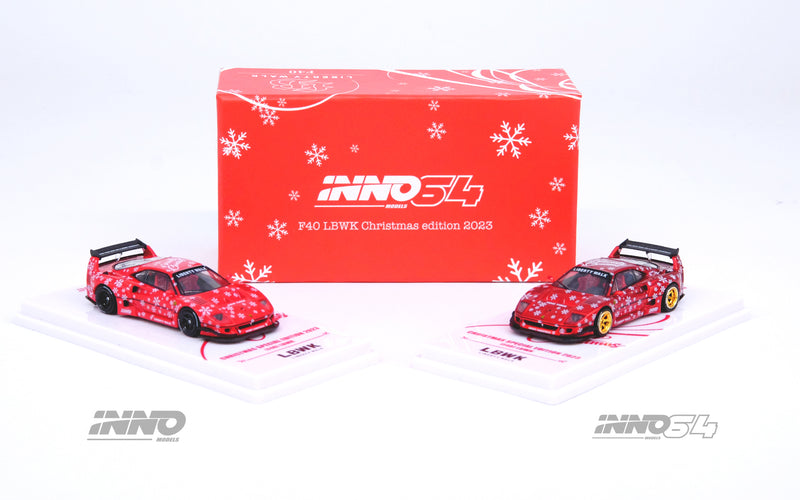 INNO64 1/64 Ferrari F40 Liberty Walk 2023 Christmas Edition