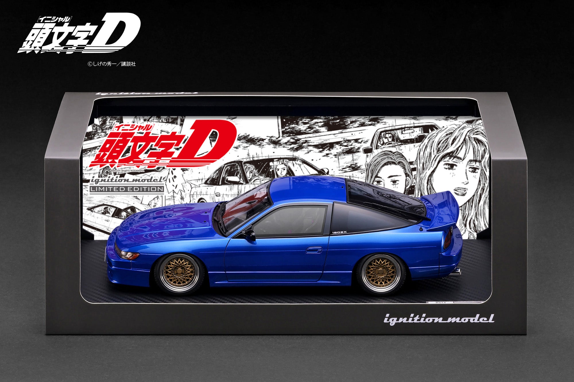 PREORDER* Ignition Model 1:18 Nissan Sileighty INITIAL D in Bue