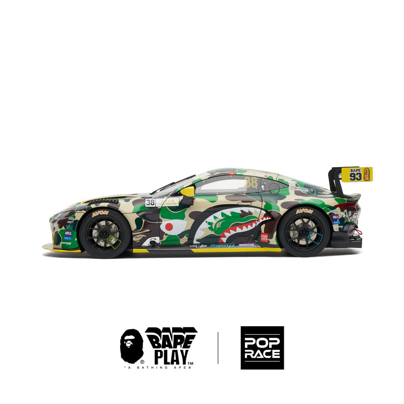 Pop Race 1/18 Aston Martin GT3 BAPE Edition