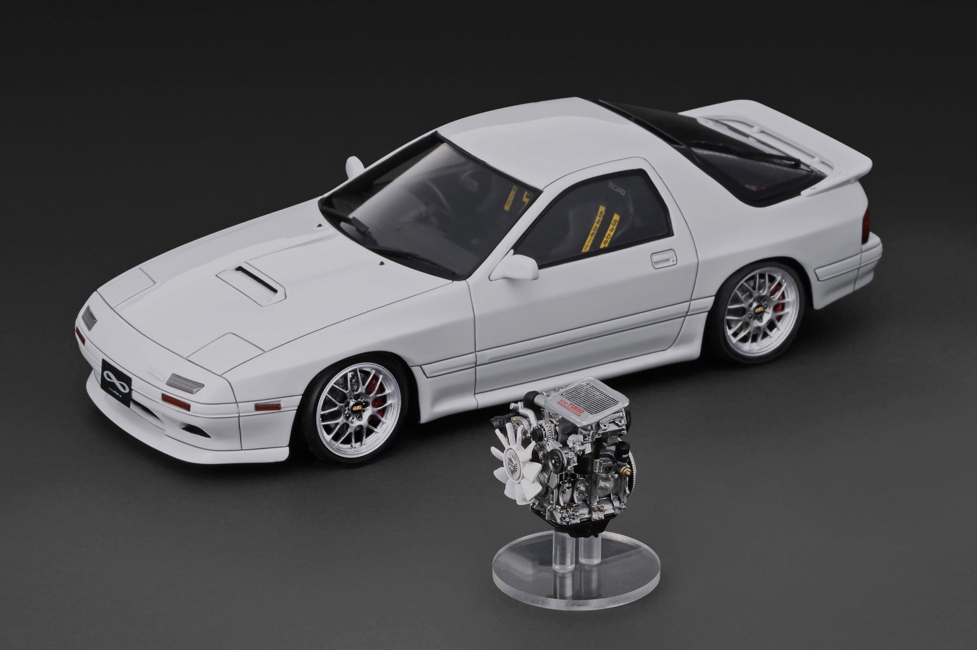 Ignition Model 1:18 Porsche 930 RWB in Yellow – Model Cars Houston