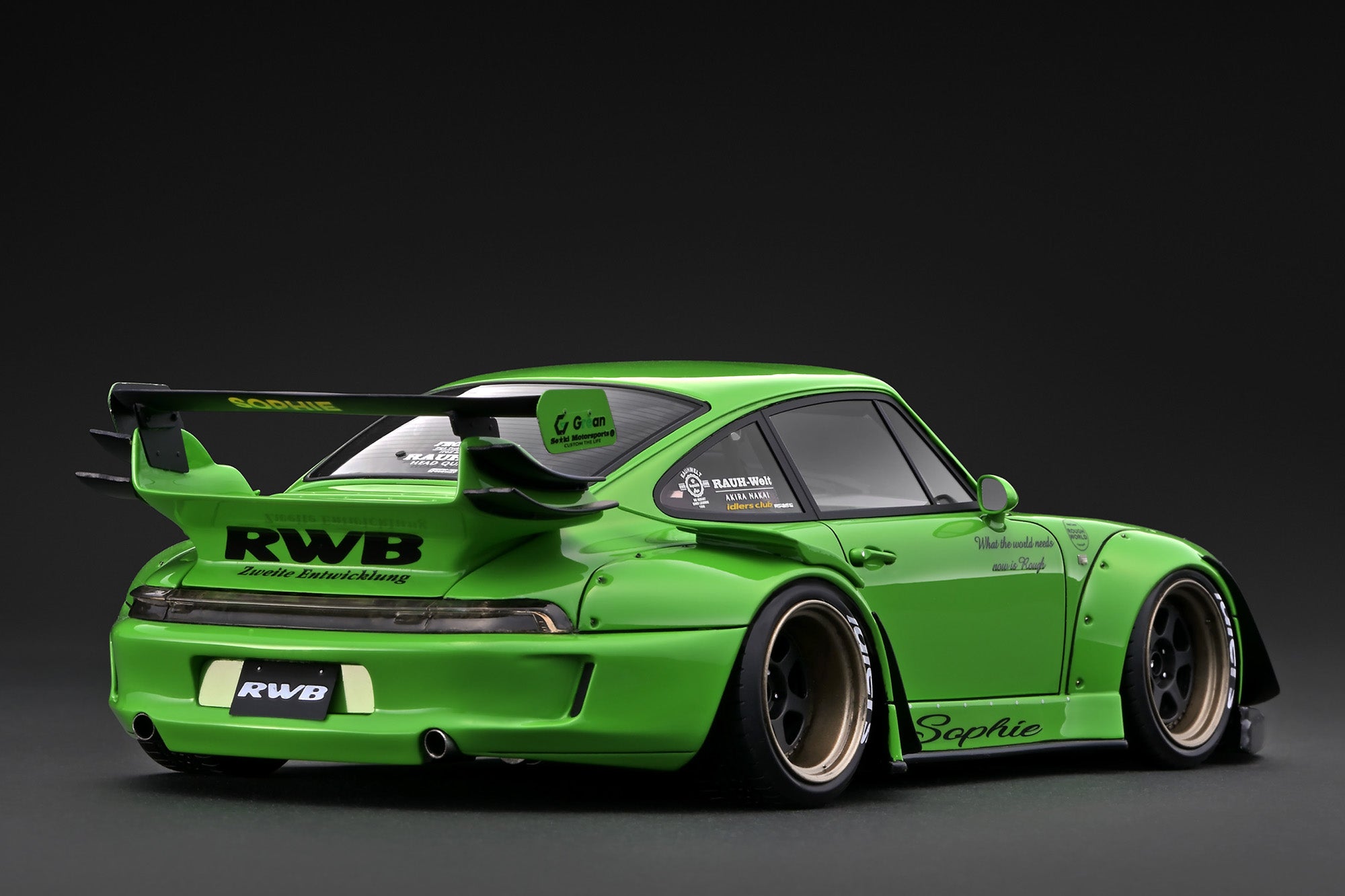 PREORDER* Ignition Model 1:18 Porsche RWB 993 in Green – Model