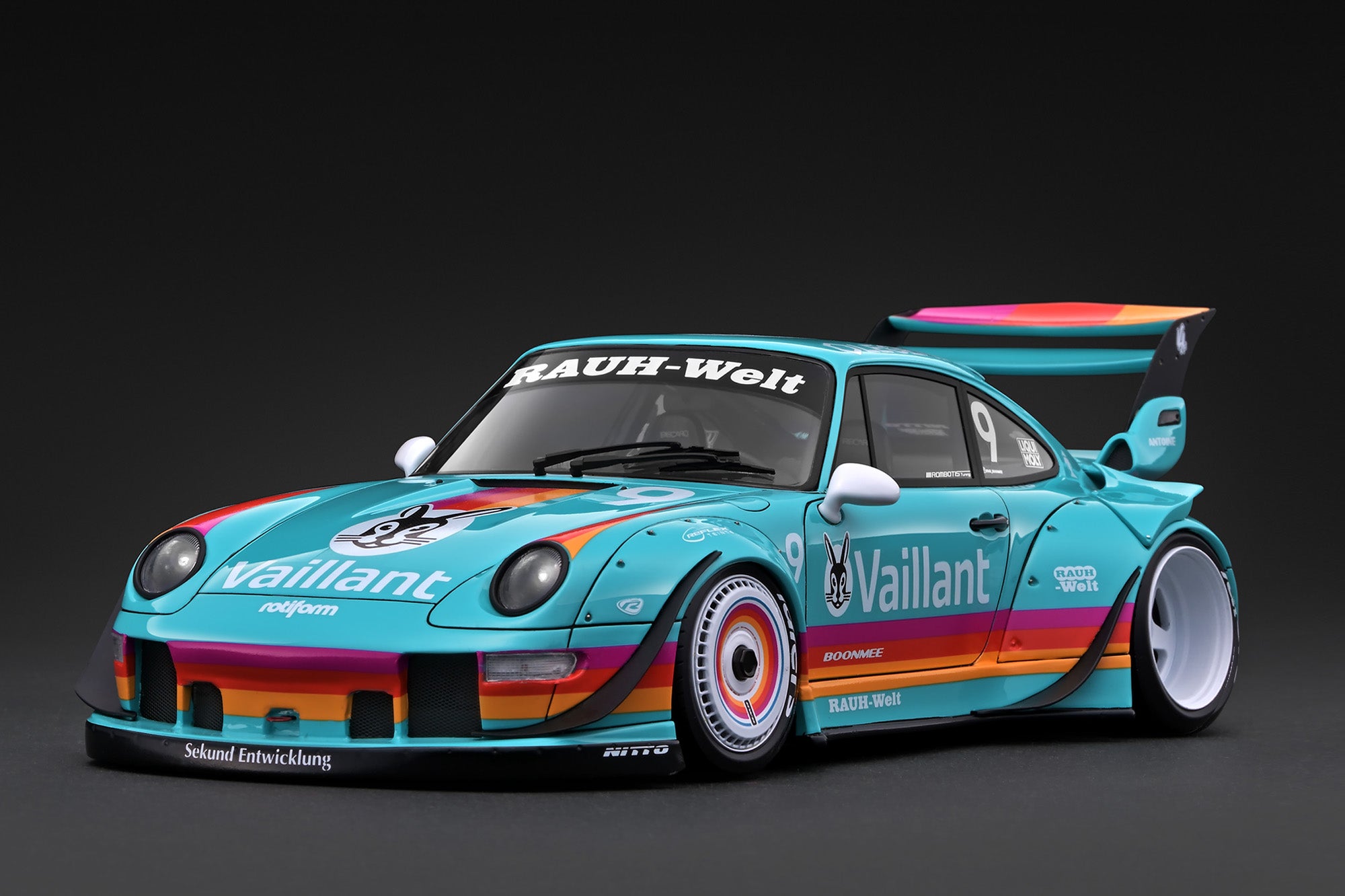 PREORDER* Ignition Model 1:18 Porsche RWB 993 in Green – Model