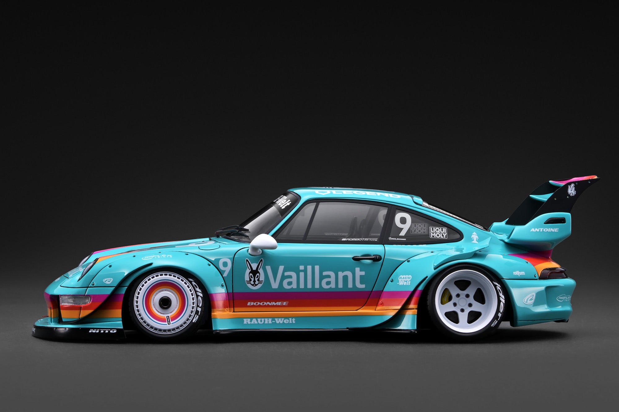 PREORDER* Ignition Model 1:18 Porsche RWB 993 in Green – Model