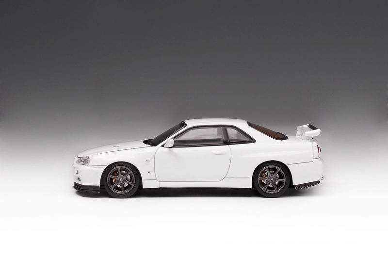 *PREORDER* MotorHelix 1/64 Nissan Skyline GT-R (BNR34) in Pearl White