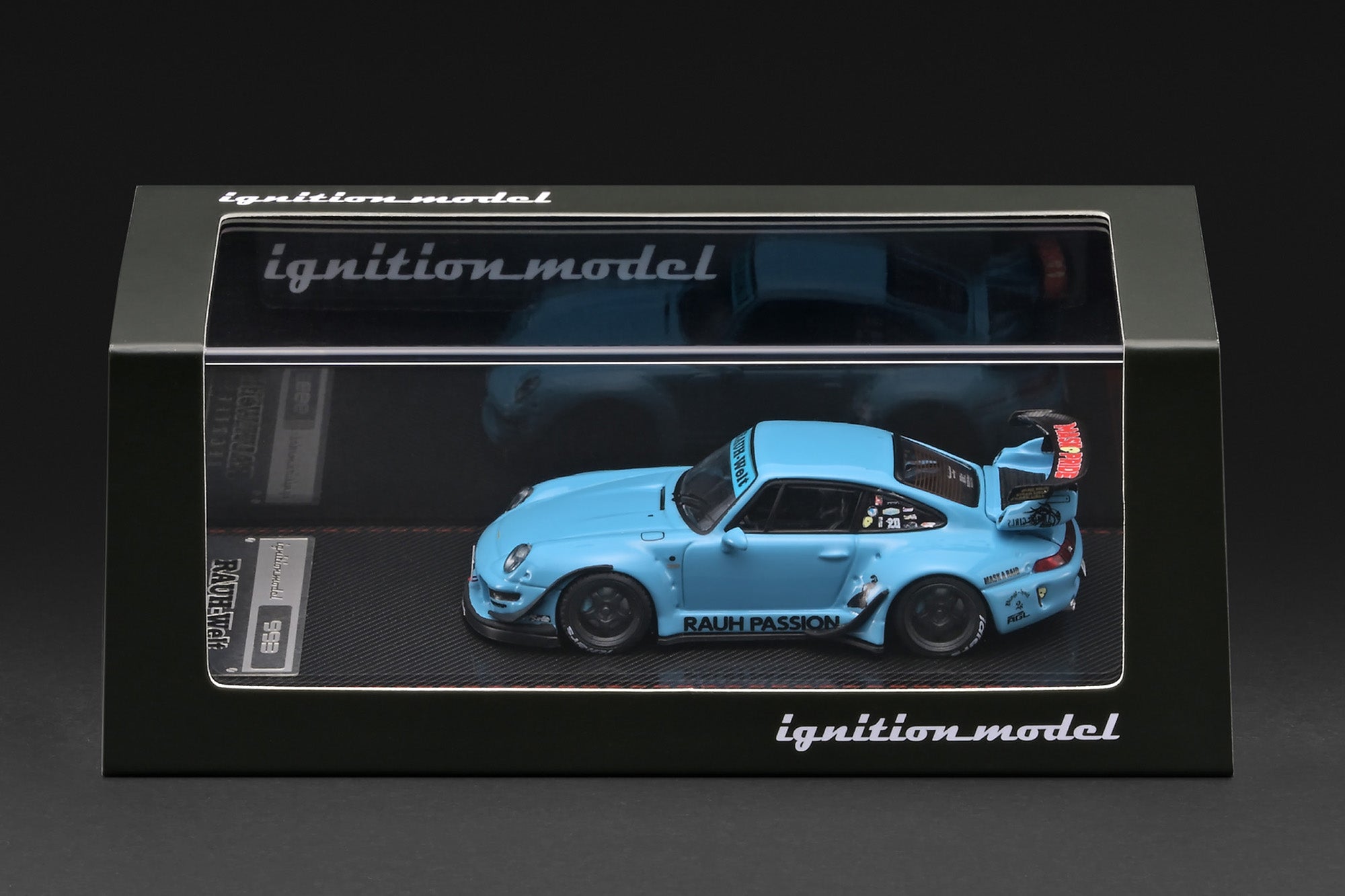 PREORDER* Ignition Model 1:64 RWB 993 in Light Blue – Model Cars