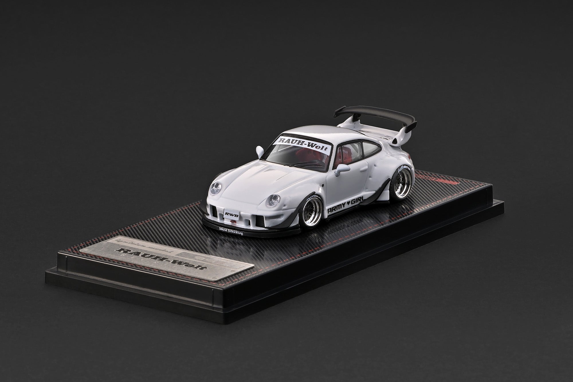 PREORDER* Ignition Model 1:64 RWB 993 in White Metallic – Model