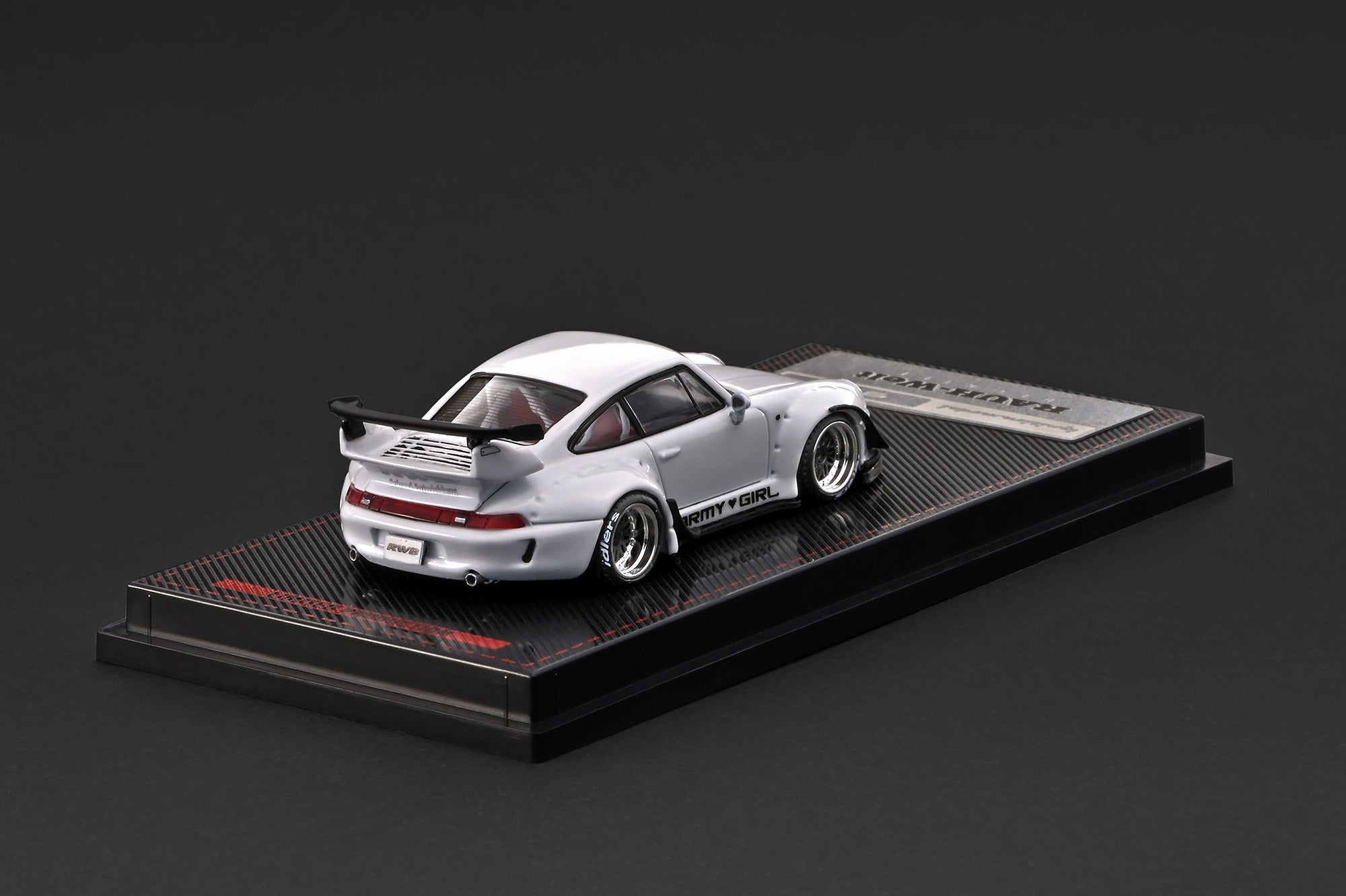 PREORDER* Ignition Model 1:64 RWB 993 in White Metallic – Model