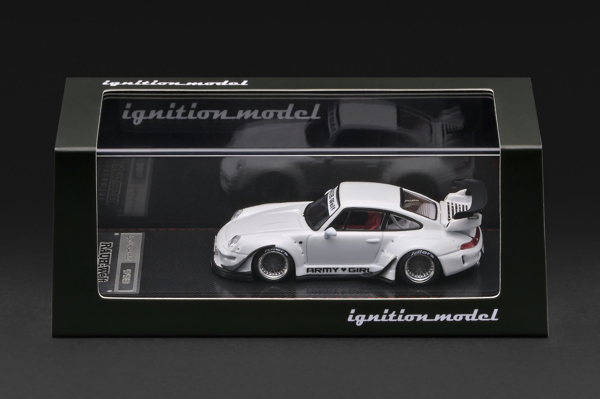 PREORDER* Ignition Model 1:64 RWB 993 in White Metallic – Model