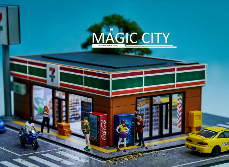 Magic City 1:64 Japanese Supermarket Diorama