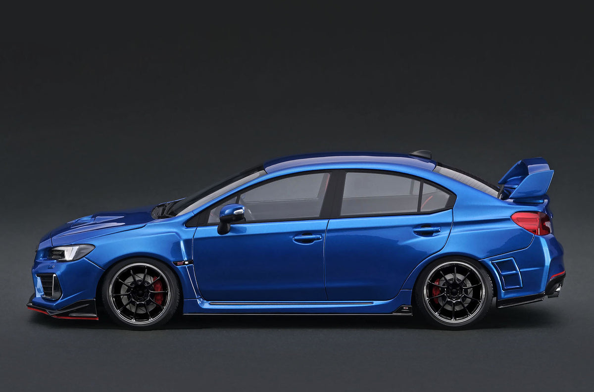 *PREORDER* Ignition Model 1:18 Subaru WRX STi (CBA-VAB) in Blue Metallic