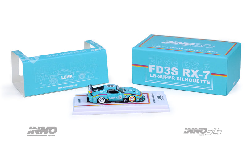 *PREORDER* INNO64 1:64 Mazda RX7 (FD3S) LB-SUPER SILHOUETTE Hobby Expo China 2024 Edition