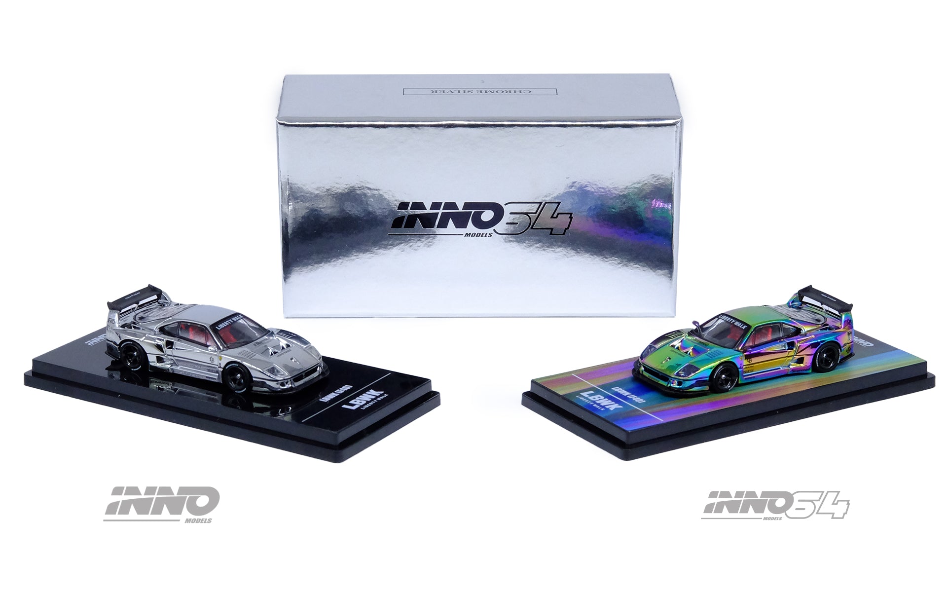 Amazon.com: INNO 1/64 LBWK F40 Beijing Hobby Limited Chase