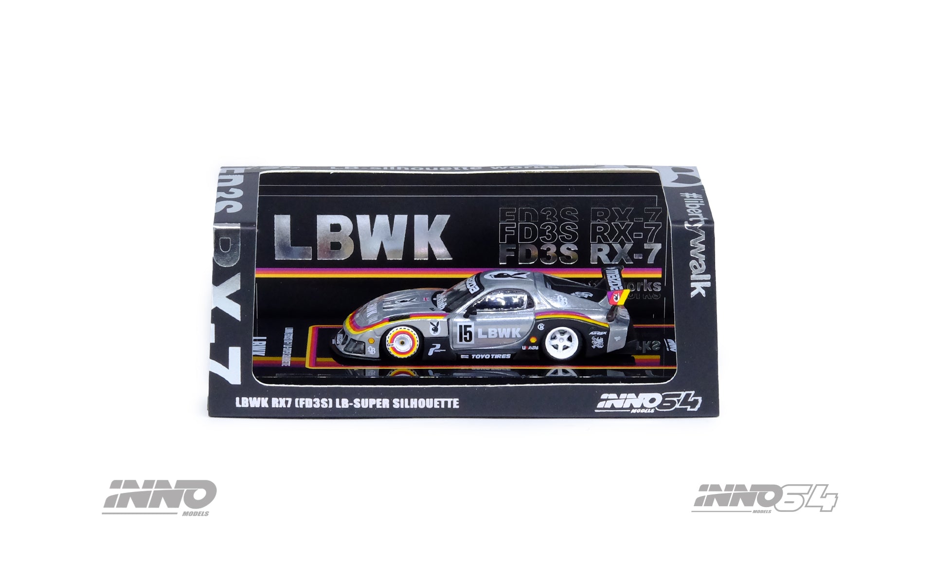 INNO64 1:64 Mazda RX7 (FD3S) LB-SUPER SILHOUETTE Hobby Expo