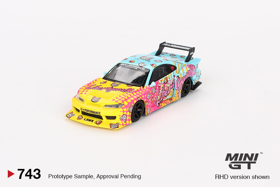 MINI GT 1:64 Nissan Silvia (S15) LB-Super Silhouette KUMA Edition