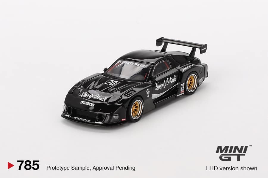 MINI GT 1:64 Mazda RX-7 LB-Super Silhouette in Black