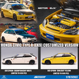 MotorHelix 1:18 Honda Civic Type-R (EK9) Spoon Sports in Yellow