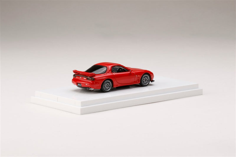 Hobby Japan 1:64 Mazda RX-7 FD3S Spirit R Type A in Vintage Red