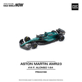 *PREORDER* Pop Race 1:64 Aston Martin AMR23 F1 #14 F. Alonso