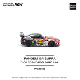 Pop Race 1:64 Toyota GR Supra D1GP 2024 Daigo Saito