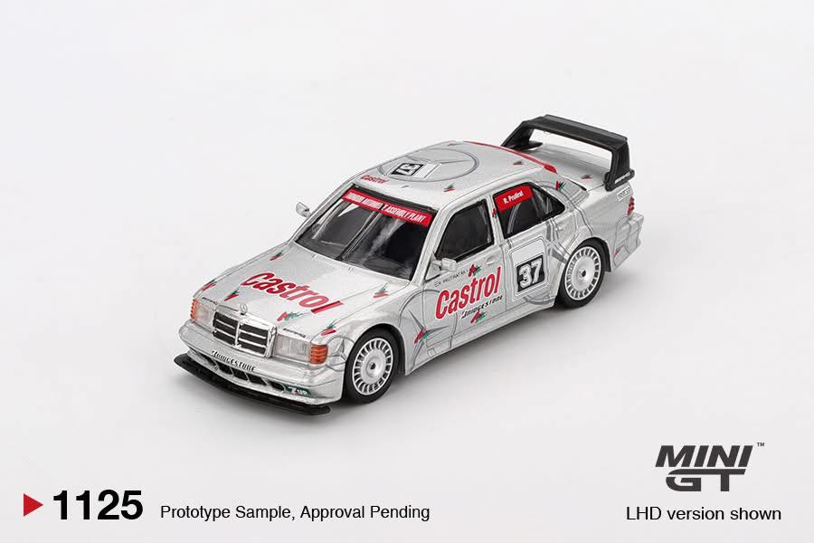 *PREORDER* MINIGT 1:64 Mercedes-Benz 190E  2.5-16 Evolution II #37 1995 SE Asia Touring Car Championship