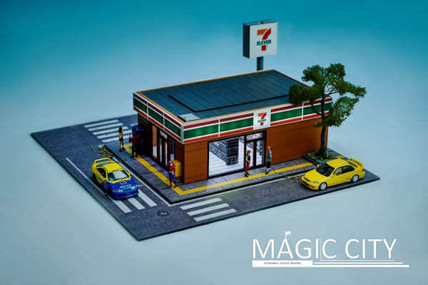 Magic City 1:64 Japanese Supermarket Diorama