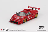 *PREORDER* MINI GT 1:64 Lamborghini Countach LB-WORKS-  Red