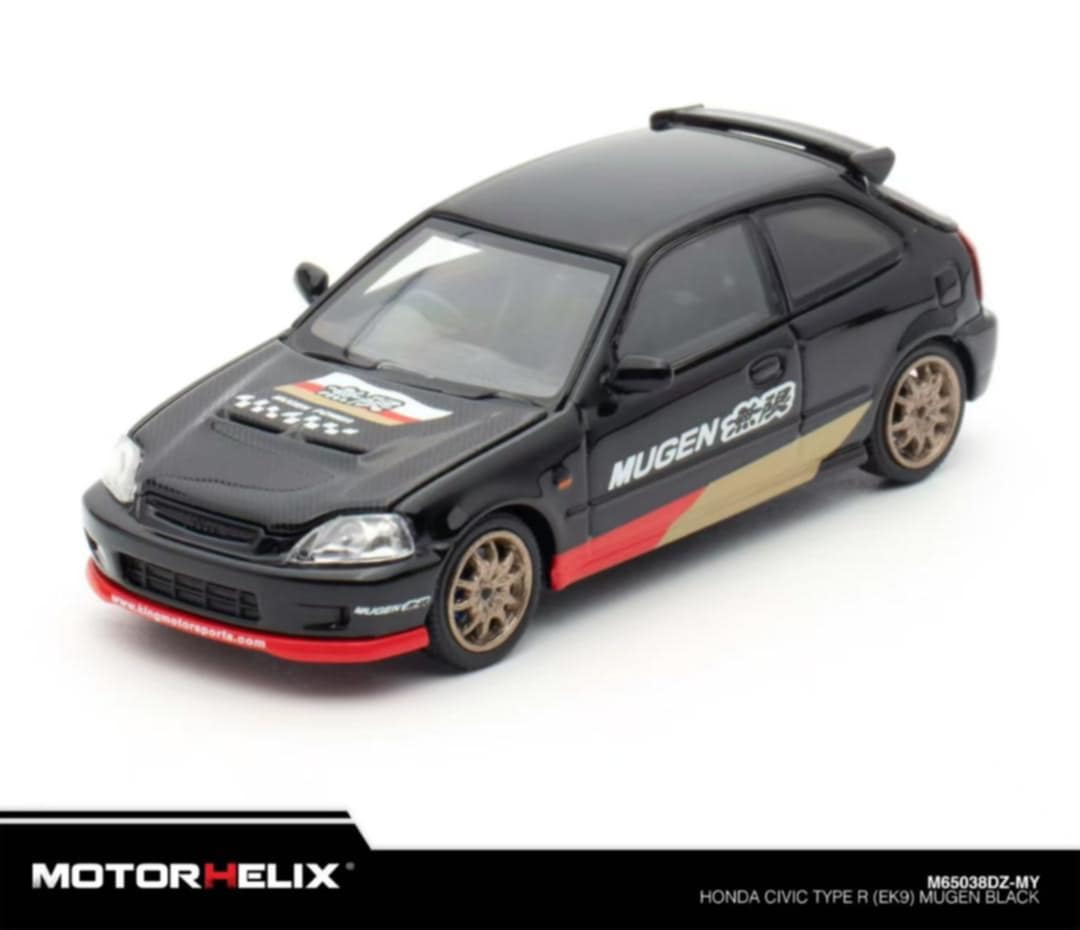 PREORDER* MotorHelix 1:64 Honda Civic Type-R (EK9) MUGEN in