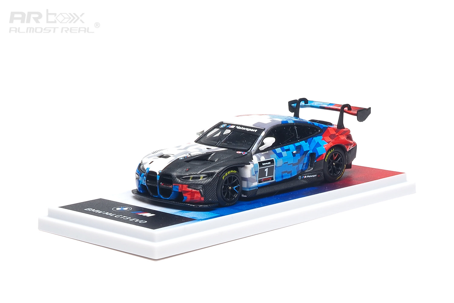 MINIGT 1:64 BMW M4 LB☆WORKS Liberty Walk in Baby Blue – Model