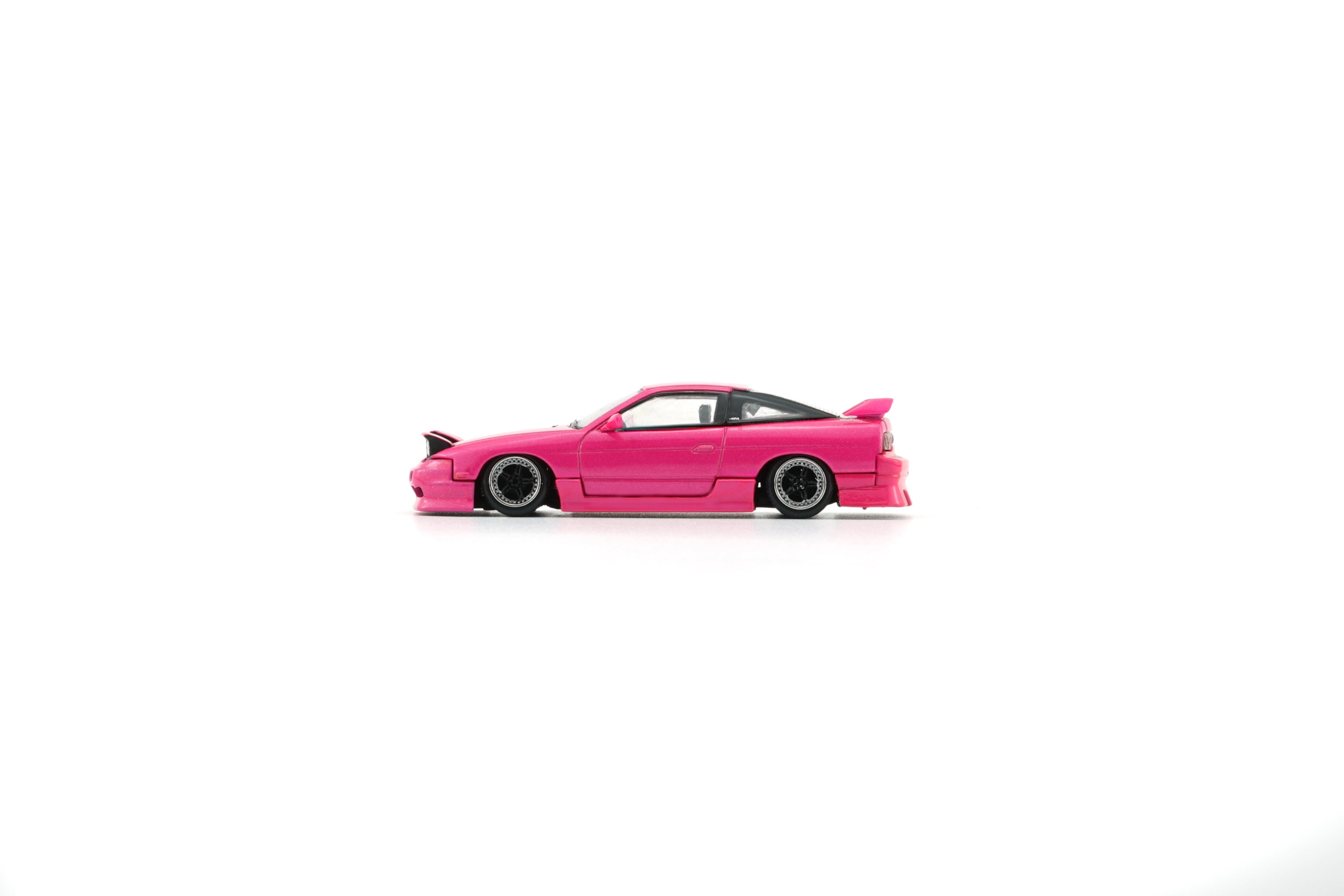 BM Creations 1:64 Nissan 180SX in Metallic Pink – Model Cars